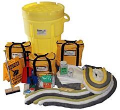 Enpac 13-Wsht95 95 Gallon Wheeled Multi-Responder Sht Spill Kit, Yellow, 146 Gallon Capacity