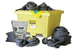 Enpac 1382-Ye Xl Tote Spill Kit Oil Only, Yellow, 150 Gallon Capacity