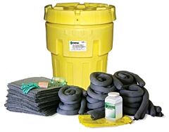 Enpac 1393-Ye Envirosalv Lockable Salvage Drum Spill Kit Universal, Yellow, 157 Gallon Capacity
