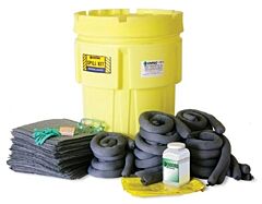 Enpac 1395-Ye Envirosalv Lockable Salvage Drum Spill Kit Oil Only, Yellow, 157 Gallon Capacity