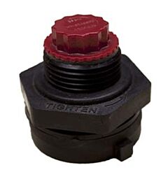 Enpac 1535 8" Solid Rubber Wheel Kit For Totes, Black