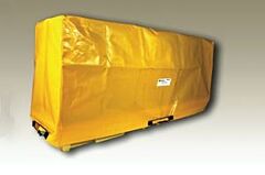 Enpac 5102-Tarp Tarp Cover For 4 Drum In-Line Poly Spill Pallet, Yellow