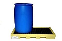 Enpac 5117-Ye 2 Drum Spill Workstation, Yellow, 22 Gallon Capacity