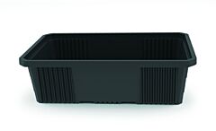 Enpac 5550-Bk-D 550 Gallon Poly Tank Containment Sump With Drain, Black, 750 Gallon Capacity