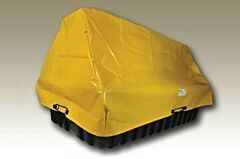 Enpac 5550-Tarp Tarp Cover For 550 Gallon Poly Tank Containment Sump, Yellow