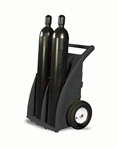 Enpac 7302-Bk Dual Cylinder Dolly, Black