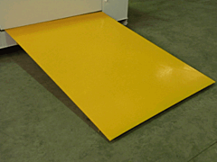 Enpac 9515 Steel Ramp For Hazmat Storage Buildings, Maroon