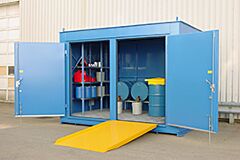 Enpac Enp L53-4008 57 Drum Non-Combustible Building