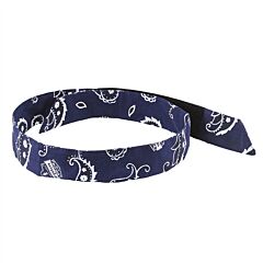 Ergodyne 12316 Chill-Its 6705 Evaporative Cooling Bandana - H & L, Navy Western, 24/Each