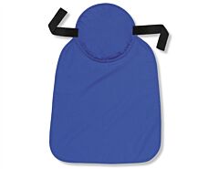 Ergodyne 12336 Chill-Its 6717 Evaporative Hard Hat Pad W/ Neck Shade, Blue, 24/Each