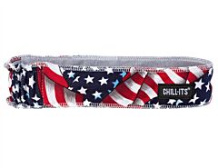 Ergodyne 12421 Chill-Its 6605 High-Performance Headband, Stars & Stripes, 6/Each