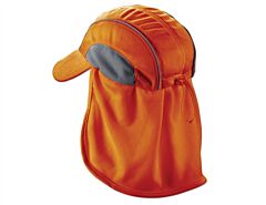 Ergodyne 12521 Chill-Its 6650 High Performance Hat W/ Neck Shade, Orange, 1/Each