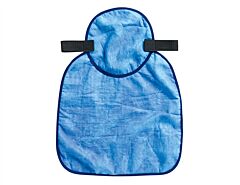 Ergodyne 12596 Chill-Its 6717Ct Evaporative Hard Hat Neck Shade W/ Cooling Towel, Blue, 6/Each
