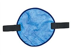 Ergodyne 12597 Chill-Its 6715Ct Evaporative Hard Hat Pad W/ Cooling Towel, Blue, 6/Each