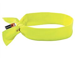 Ergodyne 12601 Chill-Its 6700Fr Evaporative Fr Cooling Bandana - Tie, Lime, 6/Each