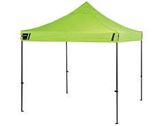 Ergodyne 12900 Shax 6000 10 X 10 Heavy-Duty Commercial Pop-Up Tent, Lime, Single, 1/Each