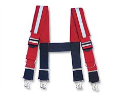 Ergodyne 13352 Arsenal 5093 Quick Adjust Suspenders-Reflective, Red, X-Large, 1/Each