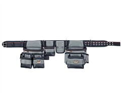 Ergodyne 13616 Arsenal 5504 34-Pocket Tool Rig-Synthetic, Gray, X-Large, 1/Each