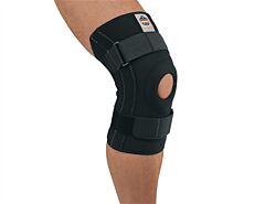 Ergodyne 16543 Proflex 620 Knee Sleeve W/ Open Patella/Spiral Stays, Black, Medium, 1/Each