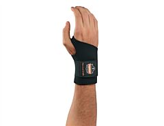 Ergodyne 16615 Proflex 670 Ambidextrous Single Strap Wrist Support, Black, X-Large, 1/Each