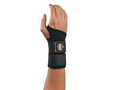Ergodyne 16624 Proflex 675 Ambidextrous Double Strap Wrist Support, Black, Large, 1/Each