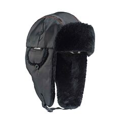 Ergodyne 16845 N-Ferno 6802 Classic Trapper Hat, Black, L/Xl, 1/Each