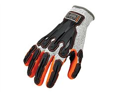 Ergodyne 17093 Proflex 922Cr Cut Resistant Nitrile-Dipped Dir Gloves, Gray, Medium, 12/Pair