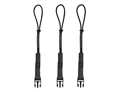 Ergodyne 19068 Squids 3103 Accessory Kit - Detachable Loops 3-Pack, Black, Standard, 6/Each
