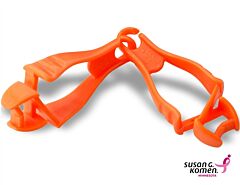Ergodyne 19118 Squids 3400 Grabber - Dual Clip Mount, Orange, 6/Each