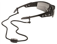 Ergodyne 19342 Skullerz 3251 Breakaway Rope Eyewear Lanyard, Black, 6/Each
