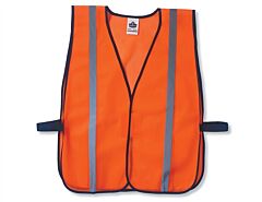 Ergodyne 20030 Glowear 8020Hl Non-Certified Standard Vest, Orange, 1/Each