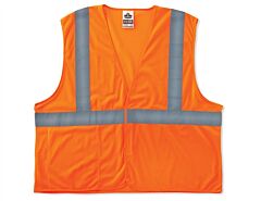 Ergodyne 21135 Glowear 8220Hl Type R Class 2 Standard Mesh Vest, Orange, L/Xl, 1/Each