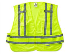 Ergodyne 21366 Glowear 8244Psv Type P Class 2 Expandable Public Safety Vest, Lime, Xl/2Xl, 1/Each