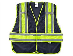 Ergodyne 21392 Glowear 8240Hl-Nc Non-Certified Two-Tone Expandable Vest, Navy, Xl/2Xl, 1/Each