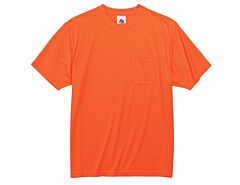 Ergodyne 21568 Glowear 8089 Non-Certified T-Shirt, Orange, 4X-Large, 1/Each