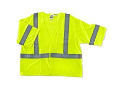 Ergodyne 22219 Glowear 8356Frhl Type R Class 3 Fr Modacrylic Vest, Lime, 4Xl/5Xl, 1/Each