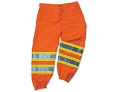 Ergodyne 22863 Glowear 8911 Class E Two-Tone Pants, Orange, S/M, 1/Each