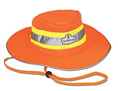 Ergodyne 23257 Glowear 8935 Hi-Vis Ranger Hat, Orange, S/M, 1/Each