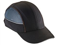 Ergodyne 23370 Skullerz 8960 Bump Cap W/ Led Lighting Technology, Black, Short Brim, 1/Each