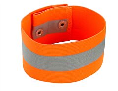 Ergodyne 29011 Glowear 8001 Arm/Leg Band - Button Snap Closure, Orange, S/M, 12/Each