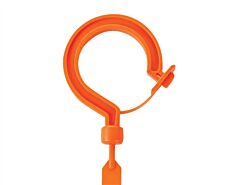 Ergodyne 33403 Squids 3540 Large Locking Hook, Orange, Medium, 6/Each
