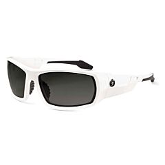 Ergodyne 50231 Skullerz Odin Safety Glasses, White, Polarized Smoke Lens, 1/Each