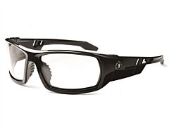Ergodyne 50400 Skullerz Odin Safety Glasses, Matte Black, Clear Lens, 1/Each