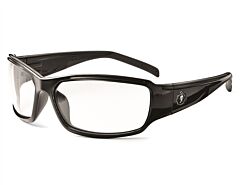 Ergodyne 51000 Skullerz Thor Safety Glasses, Black, Clear Lens, 1/Each