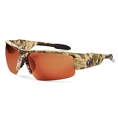 Ergodyne 52321 Skullerz Dagr Safety Glasses, Kryptek Highlander, Polarized Copper Lens, 1/Each