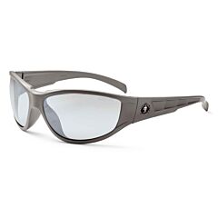 Ergodyne 55180 Skullerz Njord Safety Glasses, Matte Gray, In/Outdoor Lens, 1/Each
