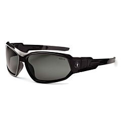 Ergodyne 56031 Skullerz Loki Safety Glasses // Goggles, Black, Polarized Smoke Lens, 1/Each