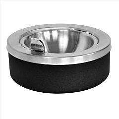 Ex-Cell 63 Blx Ashtray, Steel, Black Texture