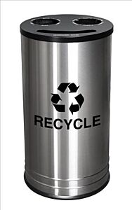 Ex-Cell Rc-1528-3 Ss 3 Stream Recycling Recp., Stainless Steel, 14 Gal. Ss