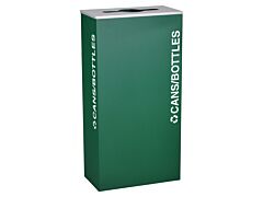 Ex-Cell Rc-Kd17-C Egx Rectangular Cans/Bottles, Steel, 17 Gal. Emerald Texture